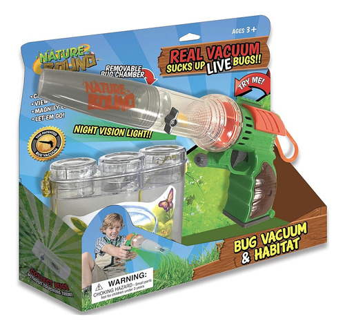 Nature Bound - Aspiradora Bug Catcher Con Estuche De Hábitat