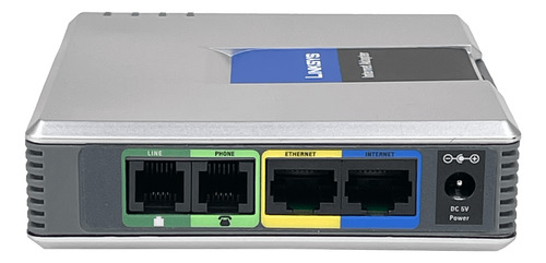 Cisco Ata Gateway 1-100-lan 1-wan-100 1-fxo-rj11 1-fxs-rj11
