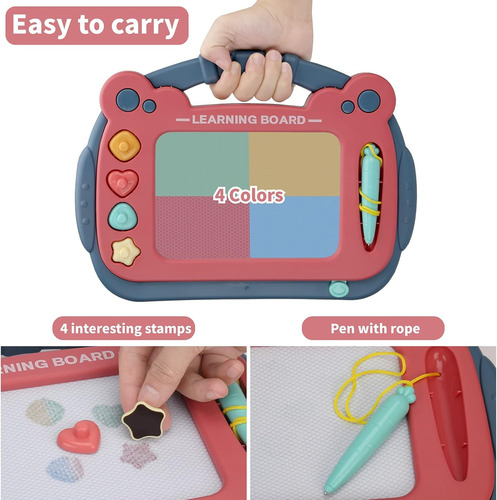 Tablero De Dibujo Magnetico Para Ninos Pequenos De 1 A 3 ...