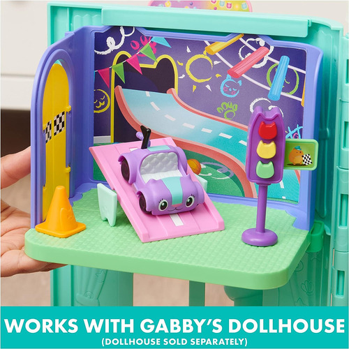 Gabbys Dollhouse, Carlita Purr-ific Play Room Con Carlita To