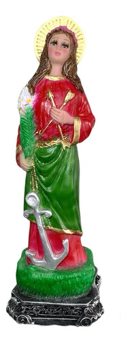 Figura Santa Filomena, 30 Cm Resina Ojo De Cristal 