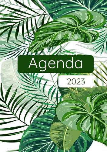 Kit Para Imprimir Agenda 2023 A5 + A4 (pdf + Ppt)