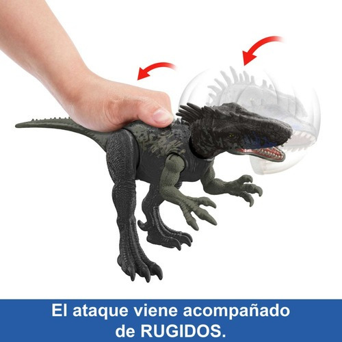 Jurassic World Dinosaurio Juguete Dryptosaurus Rugido Bsddn