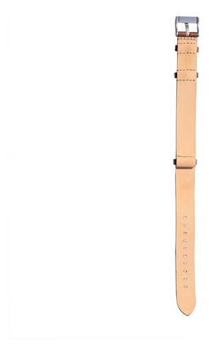 Correa Militar En Piel Marrón Estilo Nato Para Hamilton 20mm Marrón 2 Cm