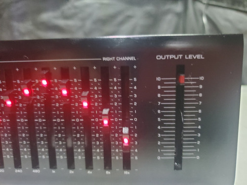 Ecualizador Yamaha Eq-70 10 Bandas Japones Al 100% (Usado)