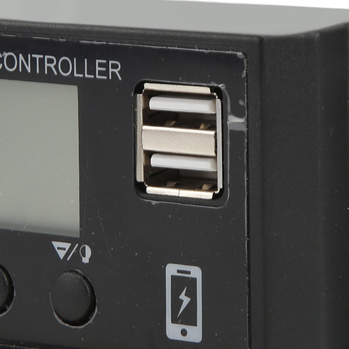 Controlador Solar, Panel De Pantalla Lcd, Carga Fotovoltaica
