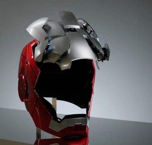 Casco electrónico Iron Man, juguete Iron Man con voz
