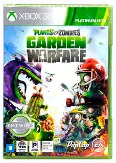 Plants Vs. Zombies Garden Warfare Xbox 360 Mídia Física Novo