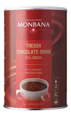 Chocolate Monbana - Tarro 1 Kg