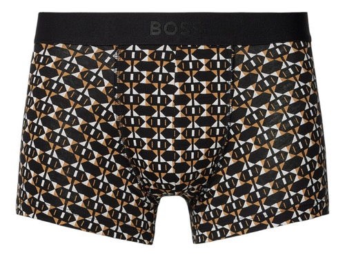 Boxer Trunk Boss 1 Pack Geometrico Lyocell Stretch Original