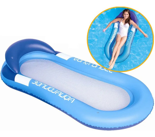 Hamaca De Piscina Inflable, Sillas De Salón Flotantes Plegab