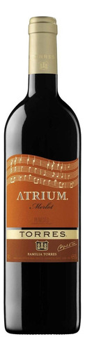 Pack De 6 Vino Tinto Torres Atrium 750 Ml