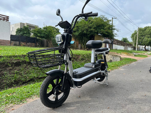 Bicicleta Moto Electrica E-ramz Bateria De Litio Preventa Amarillo