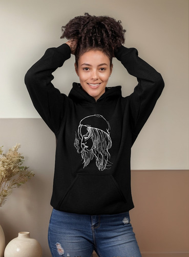 Sudadera Para Dama De Rastafary Con Capucha
