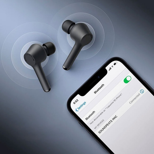 Imagen 5 de 10 de Auriculares Inalámbricos Soundpeats Mac Bluetooth 9hs / 60hs