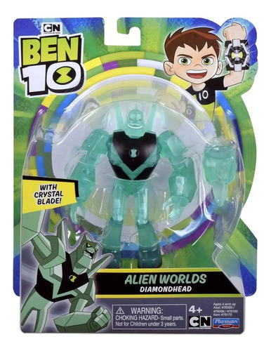 Figura Ben 10 Alien Worlds Diamond Head 