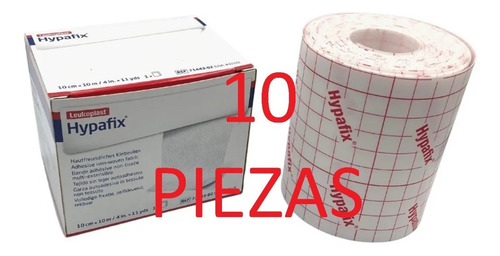 Hypafix Apósito Leukoplast 10 Cm X 10 Blanco 10 Piezas