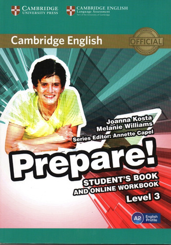 Prepare! Student's Book Level 3, J. Kosta, Cambridge English