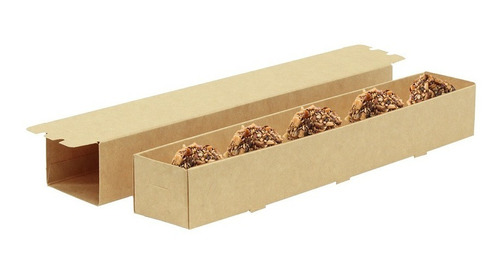 Caja Para Chocolates, Fresas, Trufas, Dulce 100pz 4.5x3.5x25