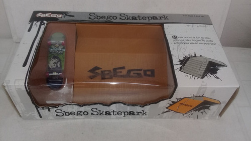 Pista  Sbego 9936 Con  Skate + Accesorios Devoto Toys