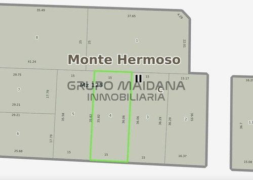 Imagen 9 de 9 de Terreno En Venta - Pinar Del Golf Monte Hermoso