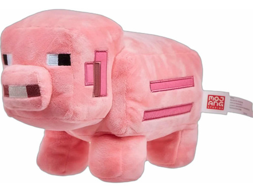 Minecraft Plush 8-in Pig Character Doll, Suave, Colec