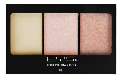 Trío De Iluminadores Bys Paleta Glow Natural Y Radiante Multicolor
