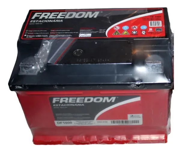 Bateria Freedom AGM 70Ah 12V Estacionária Energia Solar