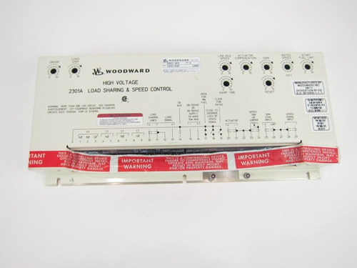 New Woodward 9903-303 2301a High Voltage Load Sharing &  Ttn