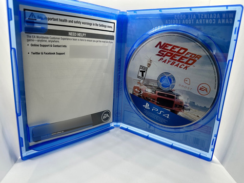 Need For Speed Payback Playstation 4 Ps4 (Usado)