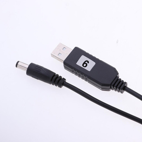 I Dc 5v A Dc 9v 12v Cable Convertidor De De Voltaje Usb Con