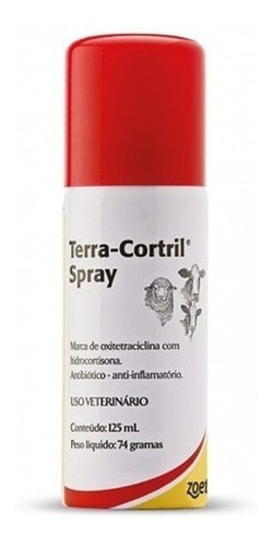 Kit Com 3 Terra-cortril Spray 125ml Original