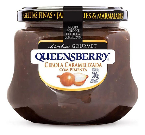 Molho Queensberry Agridoce Cebola Caramelizada 310g