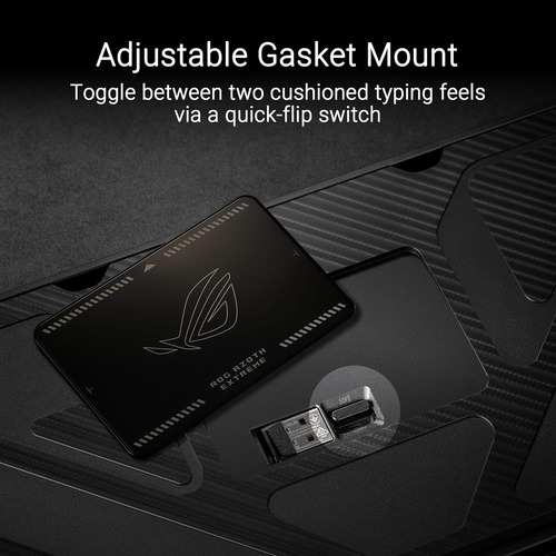 Teclado Asus Rog Azoth Extreme , Custom, Switch Rog Nx Snow