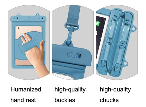 Funda Tablet Bolsa A Prueba De Agua Polvo Suciedad 8 PuLG
