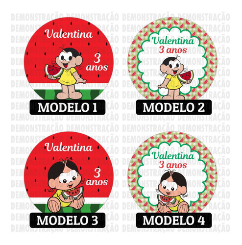 50 Adesivos Magali Ou Magali Baby Rótulos Etiquetas 5x5 Cm
