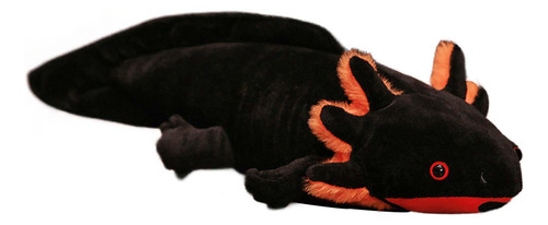 Peluche De Axolotl De 17,72 Pulgadas Para Regalo Negro