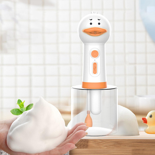 Dispensador De Sabão De Espuma Para Animais De Pato Amarelo