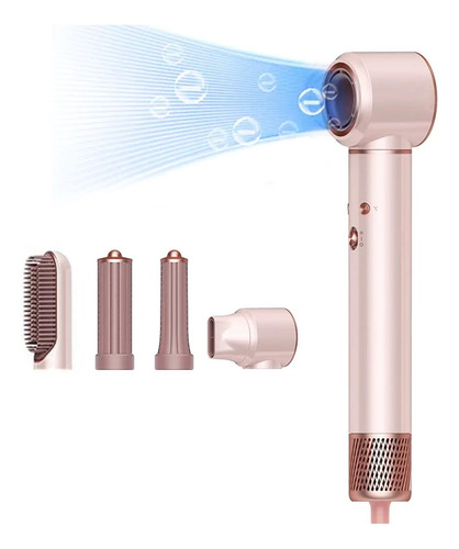 Secador De Pelo De Alta Velocidad 5 En 1 Profesional 1600w