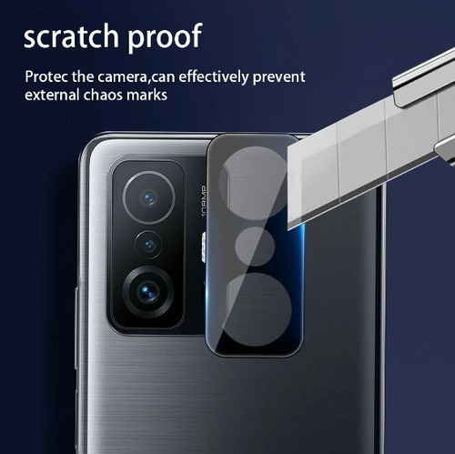 Protector Camara Trasera Xiaomi Mi 11t Pro Vidriotemplado 3d