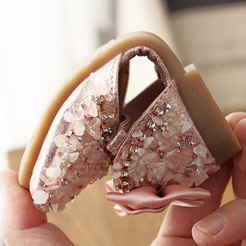 Imagen 8 de 8 de Zapatos De Princesa Sandalias Para Fiesta De Boda Para Niña
