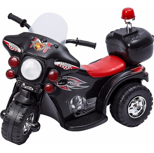 Mini Moto Elétrica Infantil Triciclo Criança Bateria Bivolt