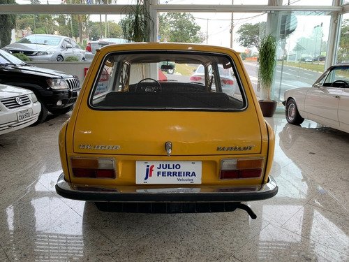 Imagem 8 de 9 de Volkswagen Variant 1600 Gasolina Amarela 1973