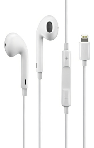 Fone de Ouvido Agold FN-A62 Lightning Cor Branco