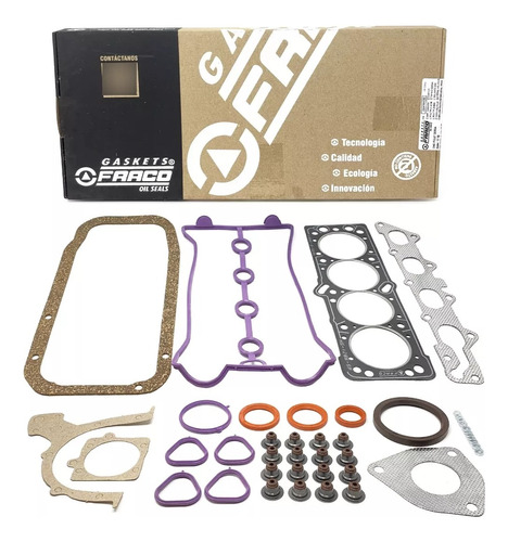 Kit Juego Empacaduras Aveo 1.6 2004-2015 Fraco