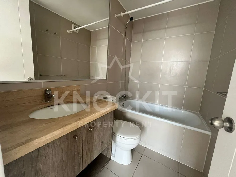 Imagen 4 de 14 de Arriendo Departamento Con Balcón 2d2b Estacion Central