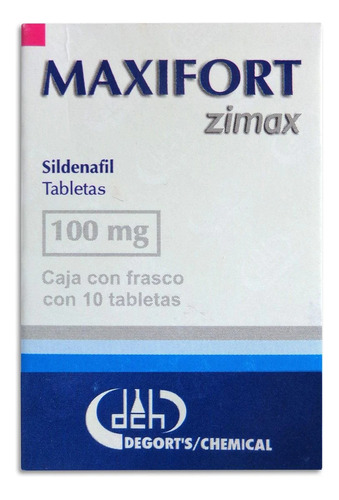 Maxifort Zimax 10 Tabletas 100mg