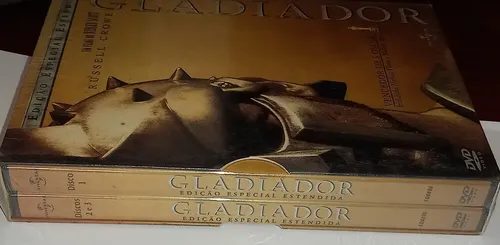 Box Dvd Gladiador (versão Estendida/3discos/lacrado) | MercadoLivre