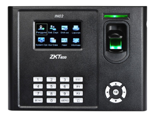 Zkteco In02-a Control Biometrico Asistencia Y Acceso Huella