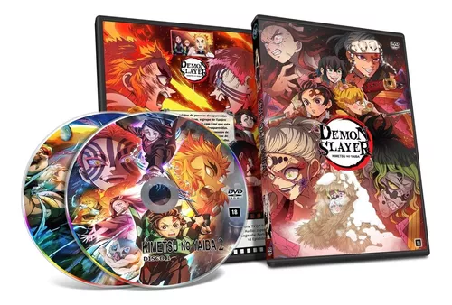 Demon Slayer Dublado E Legendado 1ª Temporada Série Em Dvd